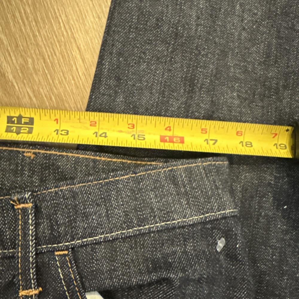 Crude FR Flame Resistant Jeans 34x32 Dark Wash Denim Carpenter Work Pants NWT - Picture 7 of 9